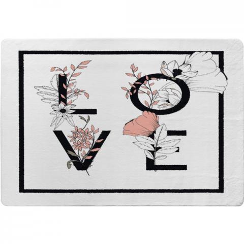 Love Designer Rug - Black / 150cm