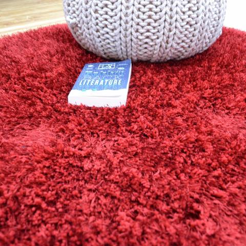 Love Shaggy Rugs in Crimson