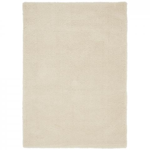 Lulu Shaggy Rugs in Ivory