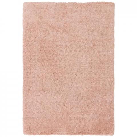 Lulu Shaggy Rugs in Pink