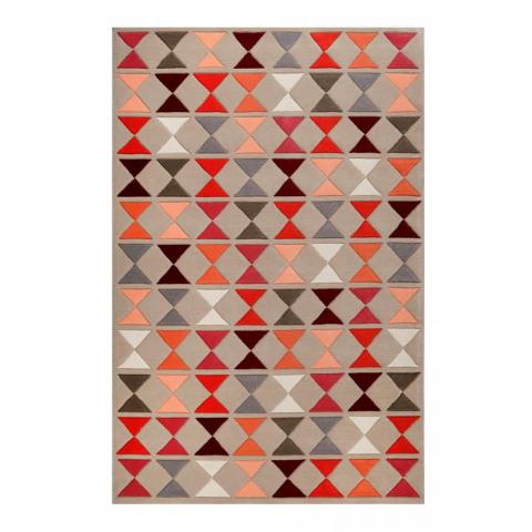 Mahan Rugs 4186 05 in Red by Esprit