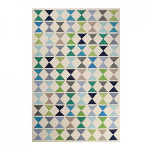 Mahan Rugs 4186 06 in Blue by Esprit