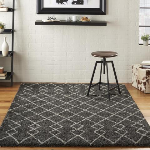 Martil Rugs MAT01 in Charcoal