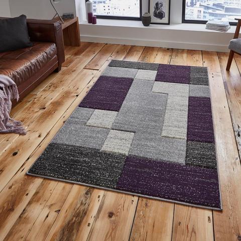 Matrix A0221 Grey Lilac Rug 