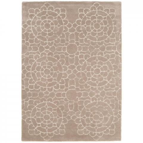 Matrix Crochet Rugs MAX18 Beige