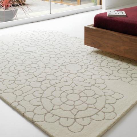 Matrix Crochet Rugs MAX19 Cream