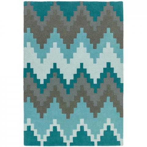 Matrix Cuzzo Rugs MAX21 Teal