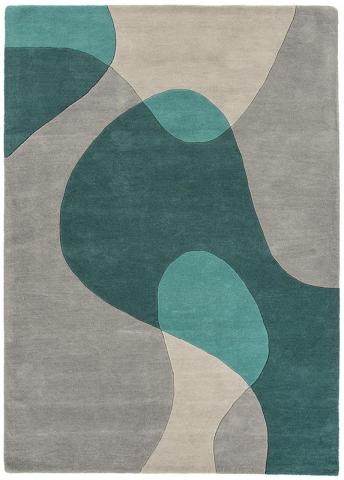 Matrix Rug Arc Teal 