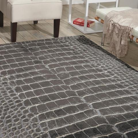 Maxell Rugs MAE09 by Nourison in Charcoal