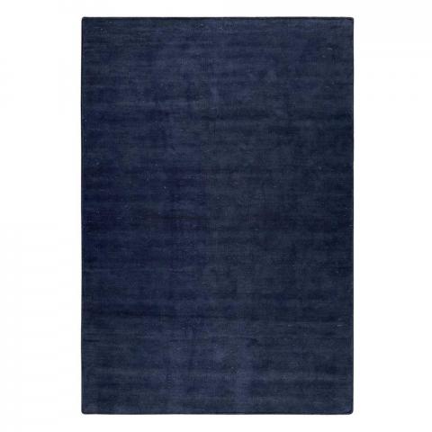 Maya Kelim Rugs 6019 05 in Dark Blue by Esprit