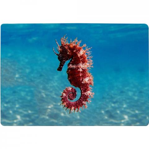 Mediterranean Seahorse Designer Rug - Blue / 150cm