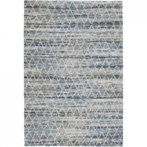 Mehari Modern Geometric Rugs 23311 6696 in Blue