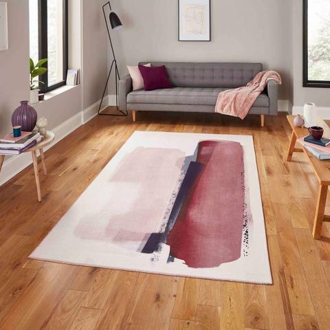 Michelle Collins AB0151 Rose Crimson Rug 