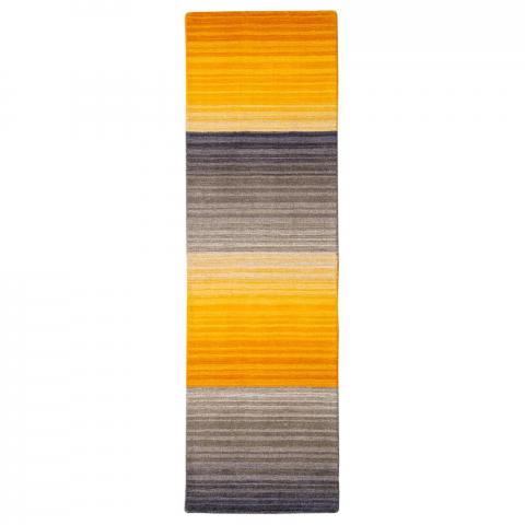 Miko Stripe Hall Runners in Orange