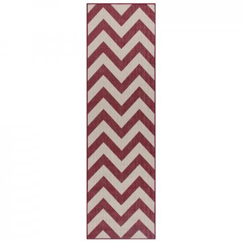 Moda Chevron Runners in Red