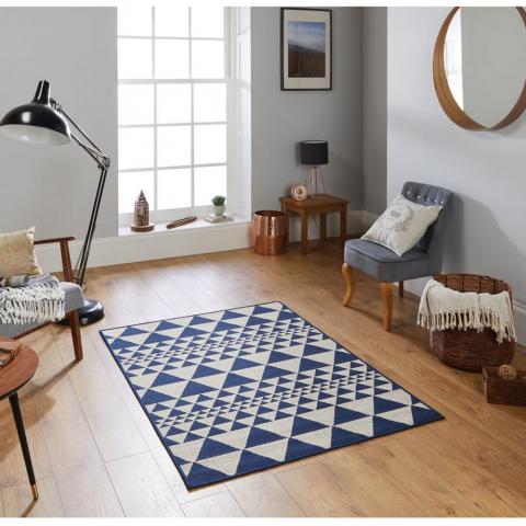 Moda Prism Rugs in Blue