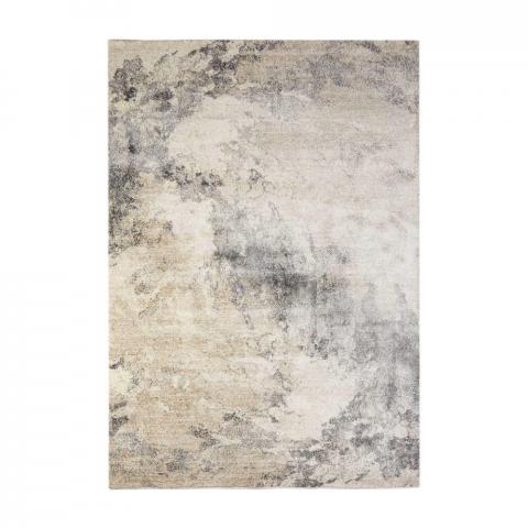 Modern Abstract Loft Rug By Concept Loom LFT01 in Bone Grey