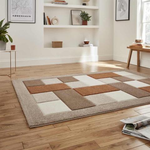 Modern Brooklyn Rug BRK04 Beige Terra 