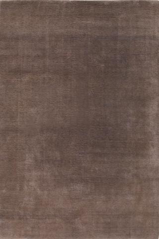 Mohair Sable 1.83x1.22m/6'x4' Brown/Sable Plain Mohair Plain rug by The Rug Company, Handknotted mohair wool