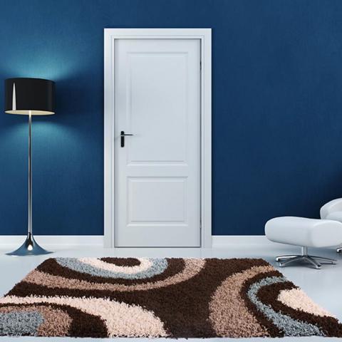 Mont Blanc Rugs MB13 in Chocolate Blue