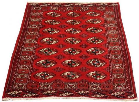 Morgenland Afghan Antik Durchgemustert Rosso 152 x 118 cm