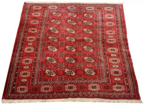 Morgenland Afghan Durchgemustert Rosso 154 x 114 cm