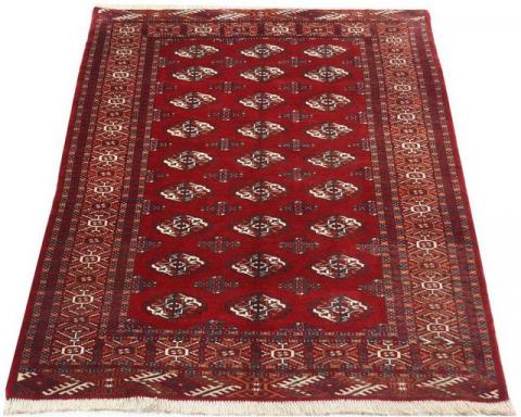 Morgenland Afghan Durchgemustert Rosso 165 x 120 cm