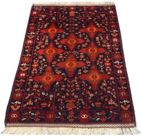 Morgenland Afghan Durchgemustert Rosso 172 x 100 cm