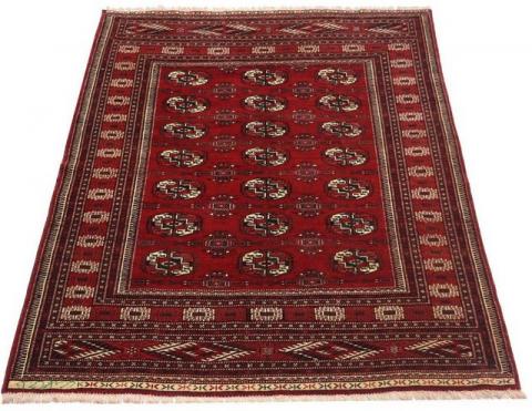 Morgenland Afghan Durchgemustert Rosso 180 x 130 cm