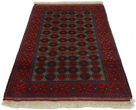 Morgenland Afghan Durchgemustert Rosso scuro 170 x 130 cm