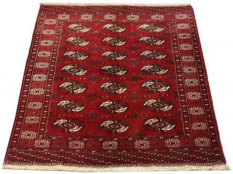 Morgenland Afghan Durchgemustert Rosso scuro 152 x 118 cm