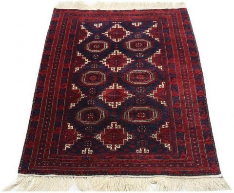 Morgenland Afghan Nomadisch Rosso scuro 173 x 117 cm