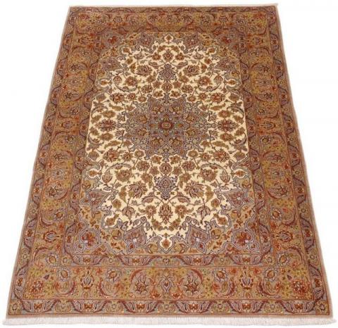 Morgenland Isfahan Medaillon Beige 164 x 112 cm