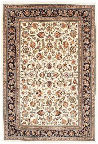 Morgenland Kaschmar Blumenmuster Beige 269 x 213 cm