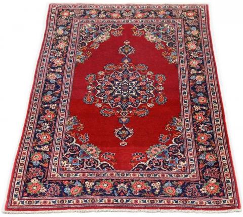 Morgenland Kashan Medaillon Rosso 154 x 101 cm