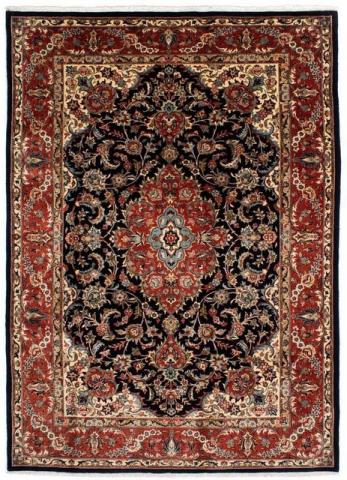 Morgenland Maschad Blumenmuster Beige 322 x 205 cm