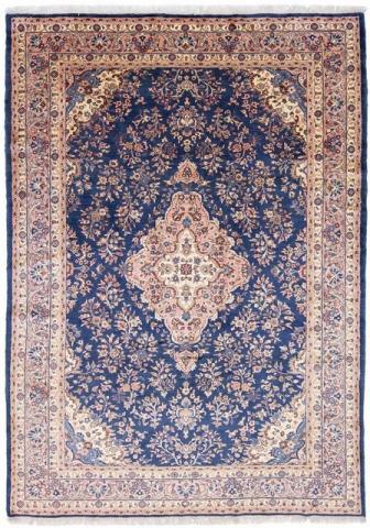 Morgenland Mehraban Medaillon Blu scuro 297 x 205 cm