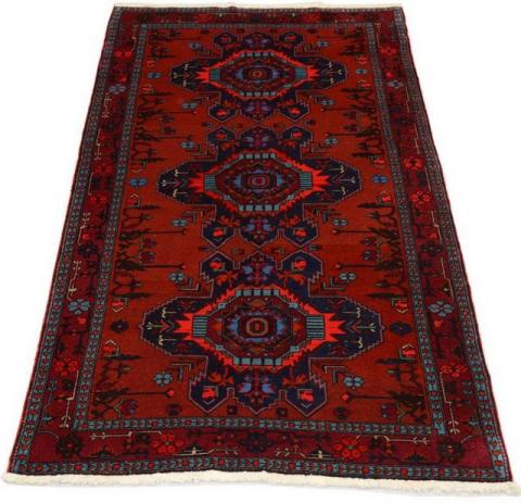 Morgenland Russland Medaillon Rosso scuro 207 x 121 cm