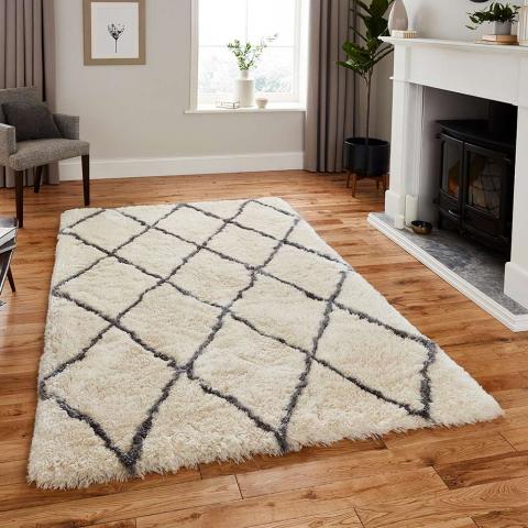 Morocco Rug 2491 Ivory Grey  size