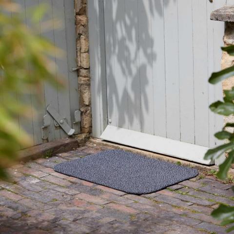 Mud Hog Doormats in Grey Black by Turtlemat