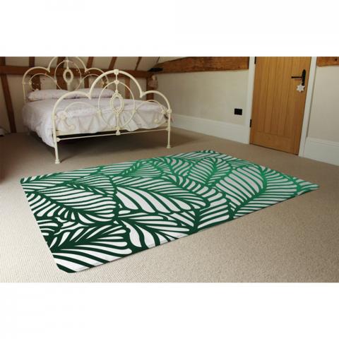 Natural Analogues Texture Designer Rug - Green / 230cm