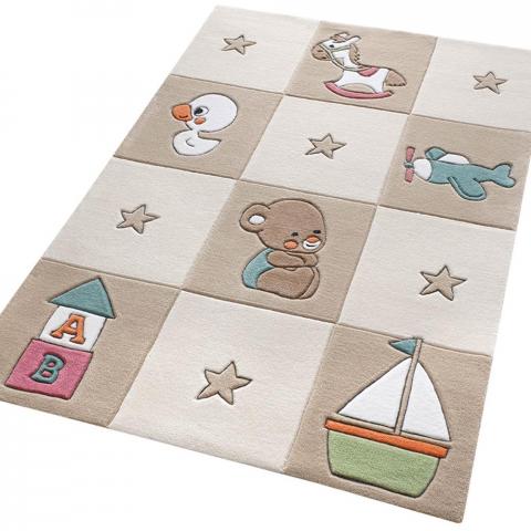 Newborn Rugs 3986 06 in Beige