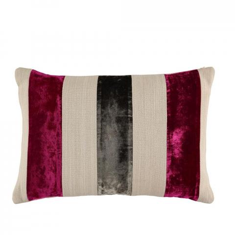 Nikita Cushion by William Yeoward in Fuchsia