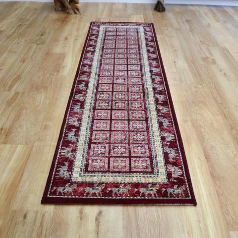 Noble Art Traditional Hallway Runners 65106 390 Pazyryk Red