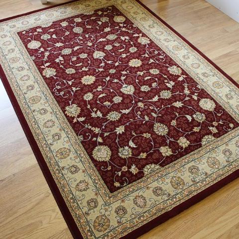 Noble Classic Red Rug 391A  Circle