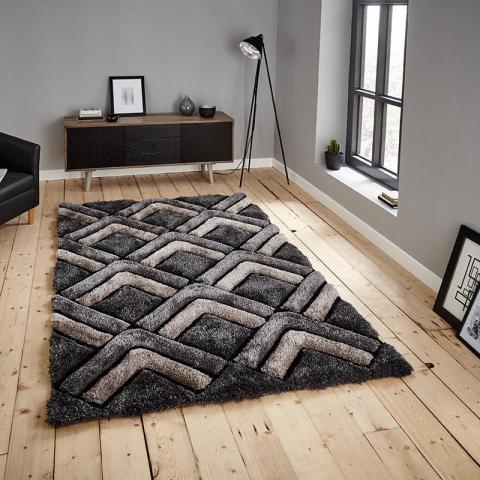 Noble House NH8199 Grey Rug 