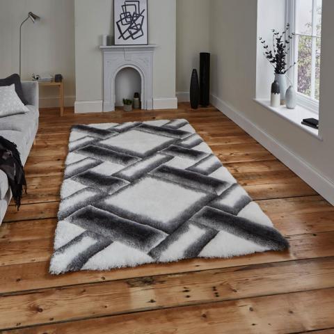 Noble House Rugs NH 9716 in Grey Ivory