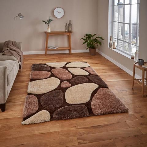 Noble House Rugs NH G1631 Beige Brown