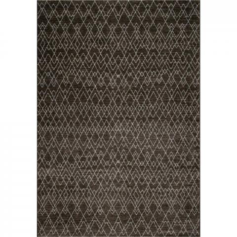 Nomad Modern Abstract Rugs 26049 7262 in Brown