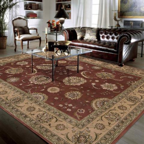 Nourison 2000 Rugs 2227 PER in Persimmon